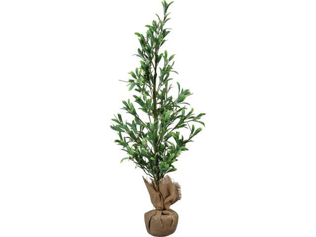 NEW~36' Large Mistletoe Tree~Burlap Base~Country/Primitive/Farmhouse/Christmas