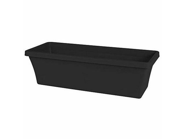 Bloem Living 24' Black Window Box Planter