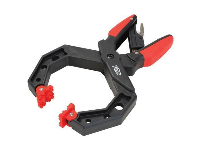 4 in capacity square jawed ratcheting hand clamp