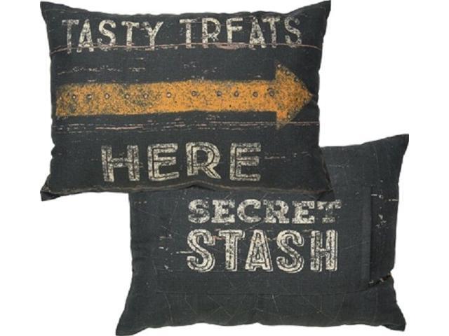 Halloween Pillow~Tasty Treats Here~Secret Stash~Vintage/Retro/Country/Primitive