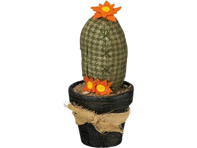 NEW! ~ Primitive Sewing Cactus Pincushion in Flower Pot