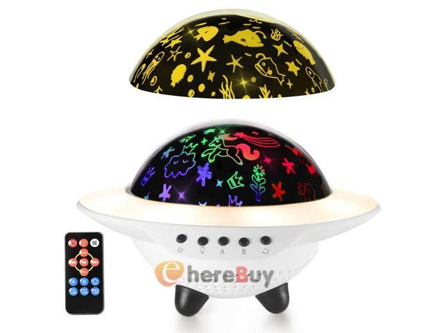 Blueteeth LED Galaxy Projector Starry Night Lamp Star Projection Night Light USB