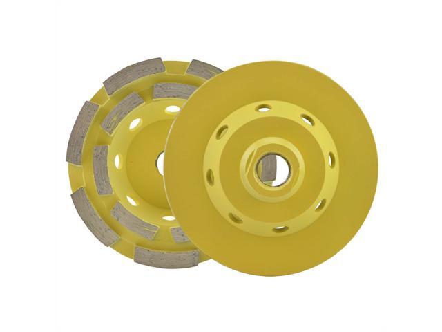 4SDRCW 4' Double Row Segmented Diamond Cup Grinding Wheel