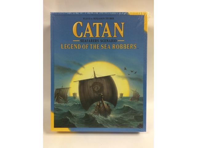 New w/ Worn Shrinkwrap Catan Seafarers Scenario Legend of the Sea Robbers CN3173