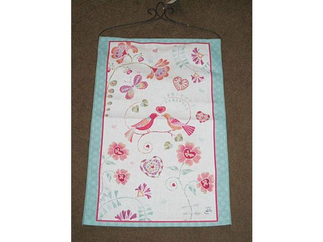 Valentines Day Love Birds Wall Hanging