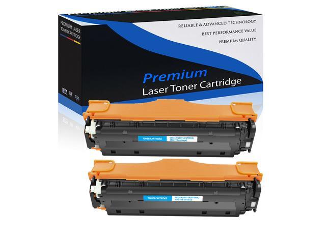 2 Pack Cc531a 304A Cyan Toner Cartridge For Hp Laserjet Cp2025 Cm2320 Cm2320fxi