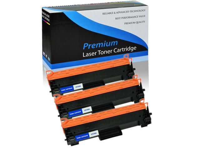 3Pk Cf248a 48A Toner Cartridge For Hp Laserjet Pro M15a M15w M16a M16w Mfp M29w