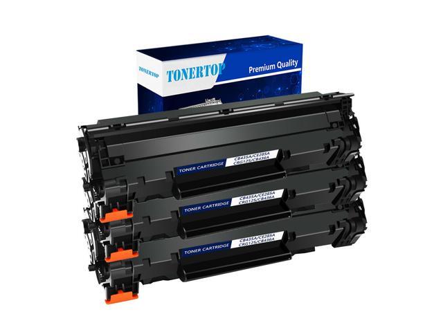 3 Pk Cb435a 35A Toner Cartridge For Hp Laserjet P1005 P1006 P1007 P1008 P1009