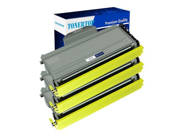 3 Pk Black Toner Cartridge Tn360 Tn-360 Compatible For Brother Mfc-7440N 7840W