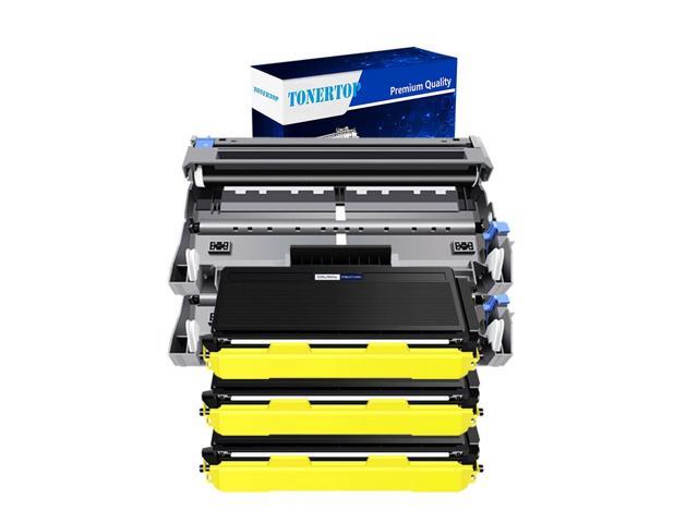3 Tn-580 + 2 Dr520 Toner Drum Set For Brother Hl-5200 Hl-5250 Hl-5250Dn Hl-5280