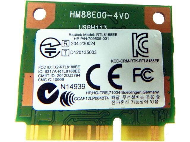 NeweggBusiness - HP Realtek RTL8188EE 802.11 bgn 1x1 WiFi 709848-001  709505-001 Rev02
