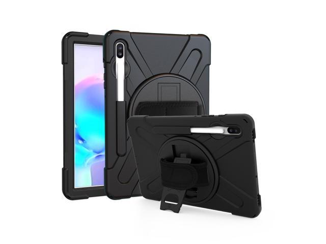 Galaxy Tab S6 105 T860 Case Heavy Duty Shield Rugged Impact Drop Protection Cover Handstrap Kickstand Shoulderstrap For Samsung Galaxy Tab