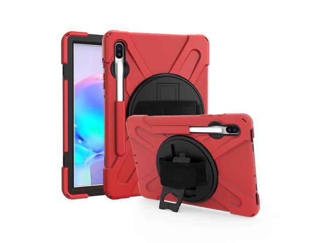 Galaxy Tab S6 105 T860 Case Heavy Duty Shield Rugged Impact Drop Protection Cover Handstrap Kickstand Shoulderstrap For Samsung Galaxy Tab