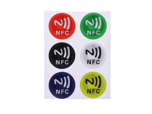 Waterproof PET Material NFC Stickers Smart Adhesive Ntag213 Tags For All Phones