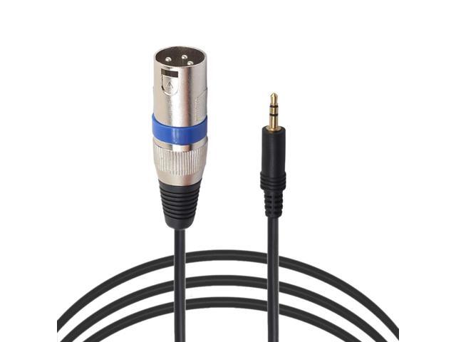 3m 35mm Jake Stereo Male Plug Connector Cable to Microphone XLR Audio 3Pin Jack Speaker XLR male for HDTV DVD