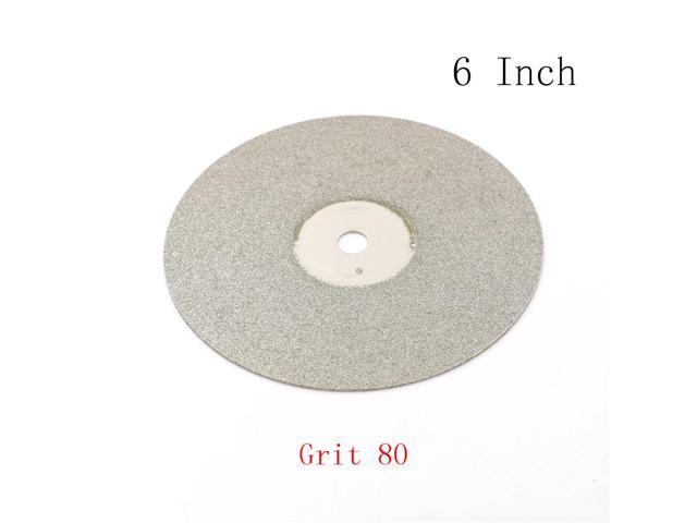 1PCS 6 Inch 80 Grit Diamond Coated Grinding Disc Flat Lap Polishing Wheel Grinding Pad