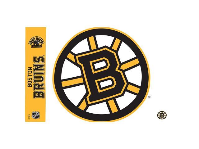Tervis 1105118 NHL Boston Bruins Colossal Tumbler with Wrap and Black Lid 16oz Clear