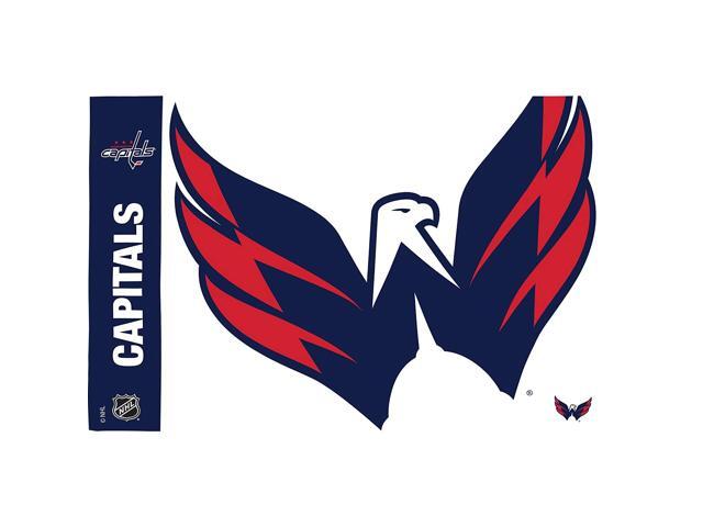 Tervis 1105320 NHL Washington Capitals Colossal Tumbler with Wrap and Red Lid 16oz Clear