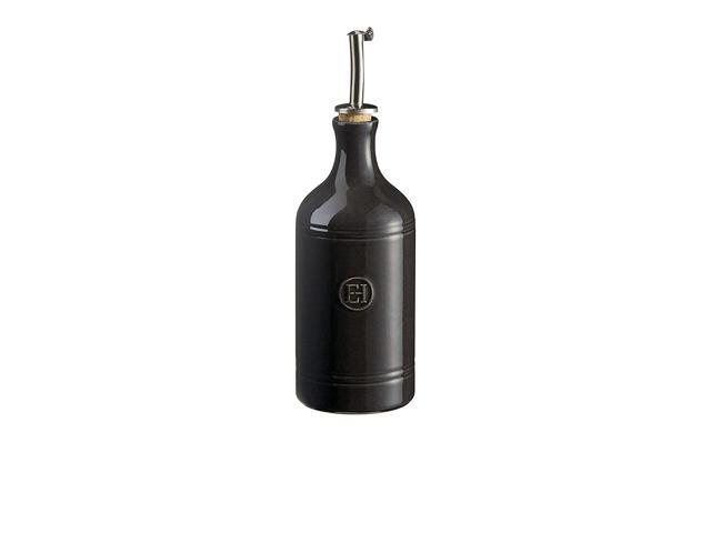 Emile Henry Oil Cruet Charcoal