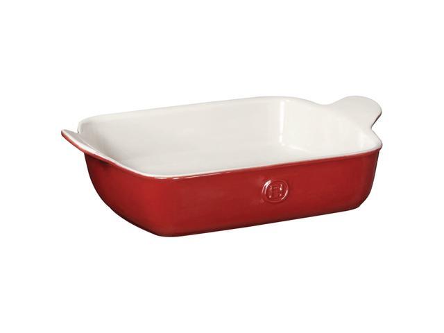 Emile Henry HR Ceramic Small rectangular baker Rouge