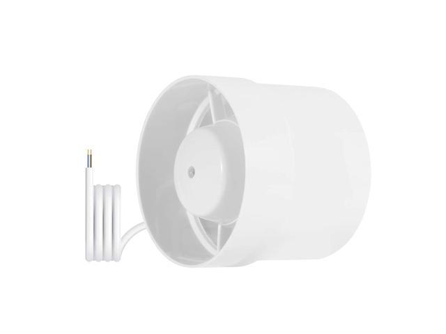 Hon & Guan 4' Inline Duct Vent Blower Intake Quiet Mixed Flow Energy Efficient Blower for Air Circulation in Ducting Vents Grow Tents(4 Inch)