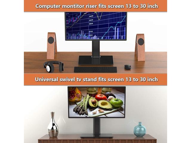 HEMUDU HT05B-001 Single LCD Computer Monitor Free-Standing Desk