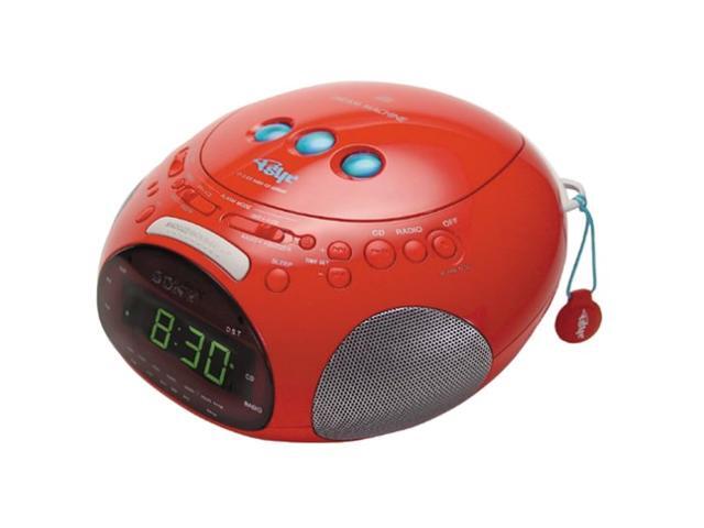 Sony ICF-CD831 PSYC Clock Radio/CD Player (Red)