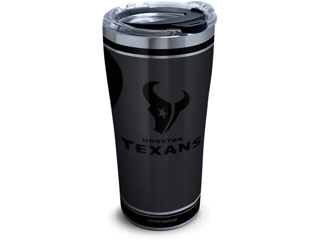 Tervis NFL 100-Houston Texans Stainless Steel Insulated Tumbler with Clear and Black Hammer Lid 20 oz Silver
