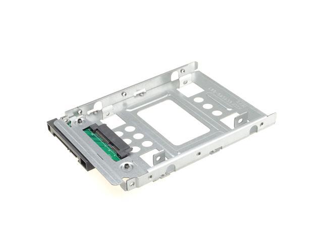 DSLRKIT 25' SSD to 35' SATA Hard Disk Drive HDD Adapter Caddy Tray CAGE Hot Swap Plug