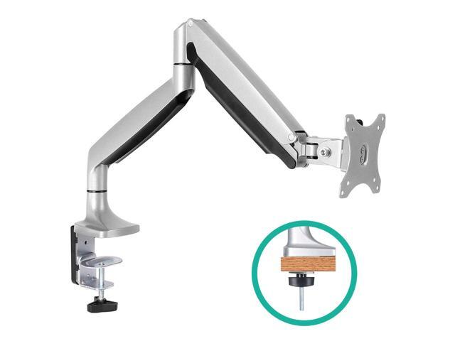 EleTab Single Monitor Arm Stand Full Motion Height Adjustable Monitor Desk Mount Fits for Computer Screen 13 to 34 inches Hold up to 198 lbs