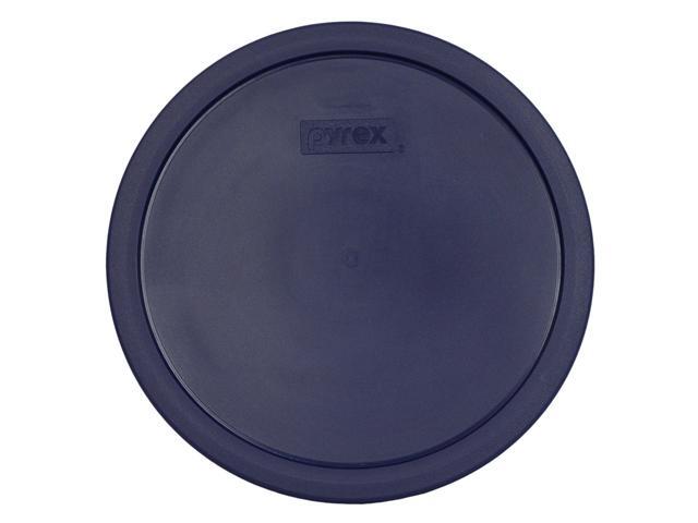 Pyrex Blue Plastic Lid Fit 10 Cup Round Glass Dishes