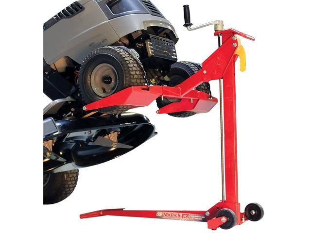 MoJack EZ Max - Residential Riding Lawn Mower Lift 450lb Lifting Capacity Fits Most Residential & Ztr Mowers Folds Flat For Easy Storage Use