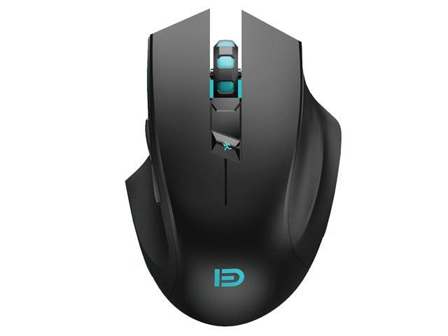 Noiseless Wireless Mouse Forter i720 Erognomic Right-handed Design Wireless Silent Gaming Mouse For Windows and MAC - Black