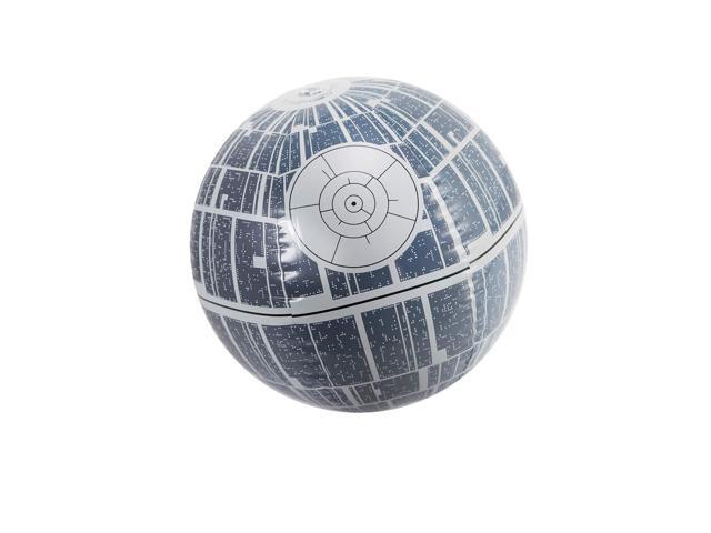 14' Gray Star Wars Death Star Large Light Up Inflatable Beach Ball Swimming Pool Toy