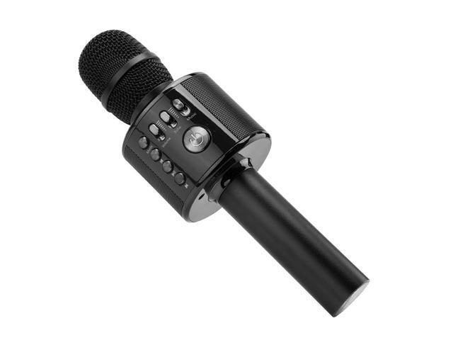 Ankuka Bluetooth Karaoke Microphone 3 in 1 Multi-Function Handheld Wireless Karaoke Machine for Kids Portable Mic Speaker Home Party Singing