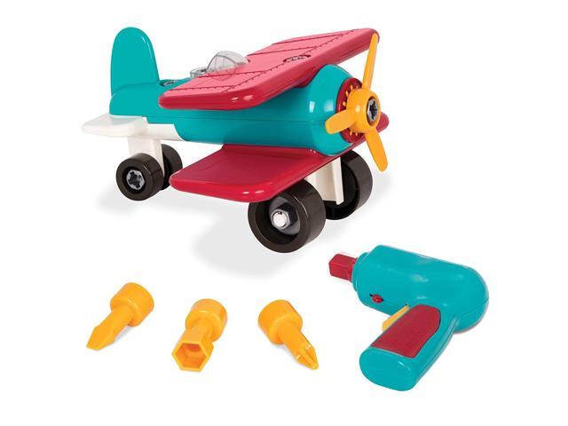 Battat - Take-Apart Airplane - Colorful Take-Apart Toy Airplane for Kids Aged 3 and Up (25pc)