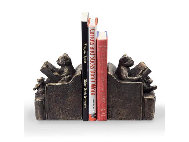 SPI Home Reading Friends Cat & Mouse Bookends Pair