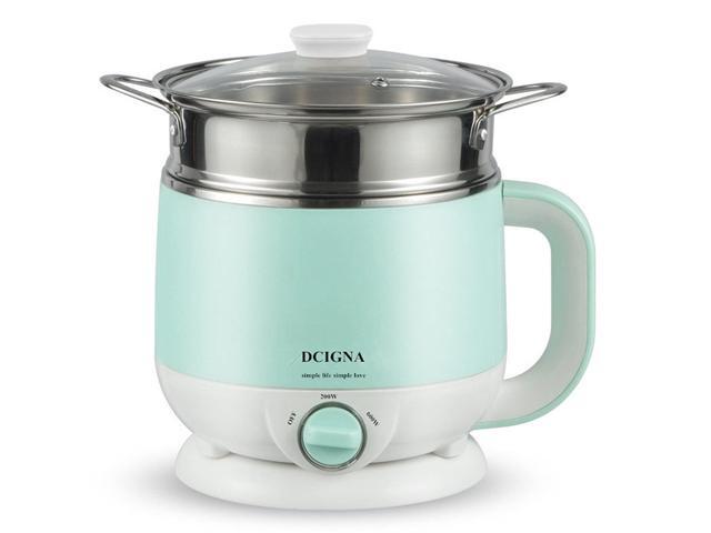 15L Electric Cooker Hot Pot Egg Cooker SUS 304 Stainless Steel Shabu Shabu Hot Pot With Free Stainless Steel Rack 110V 600W - For Boiling Water