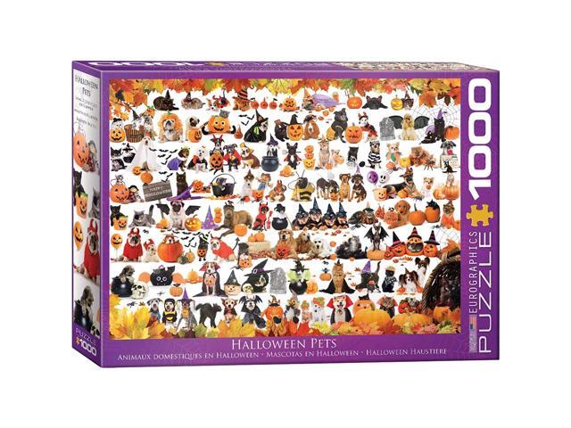 EuroGraphics 5416 Halloween Pets Puzzle (1000 Piece)