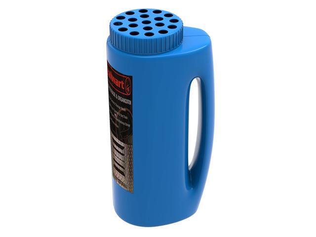 Handheld Spreader Salt and Seed Spreader Also for Fertilizer Deicing/Ice Melt By Stalwart (Multipurpose Tool for Lawn Garden and Yard) (Blue)
