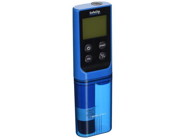 Solaxx MET01A SafeDip Digital Test Meter for pH Chlorine Salt and Temperature