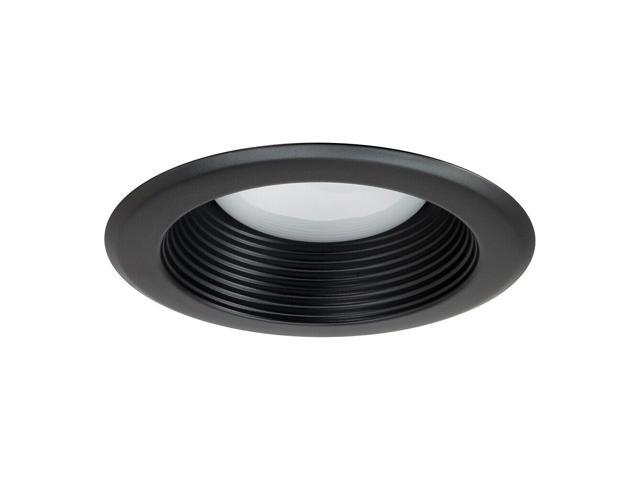 NICOR 5 in All Black Baf Trm 75W R/Par
