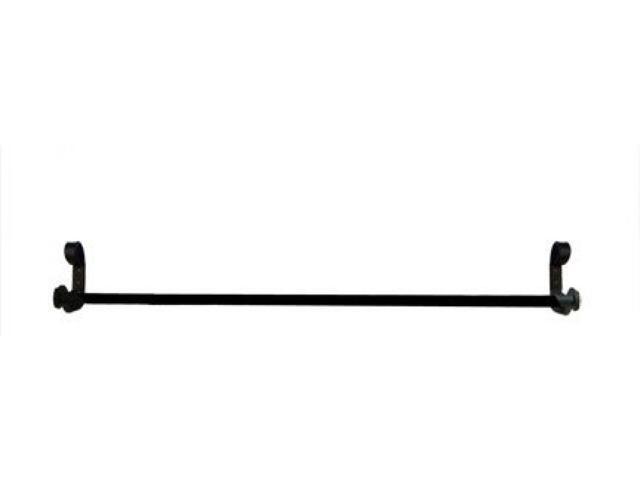 Village Wrought Iron TB-87-L Large Plain Towel Bar