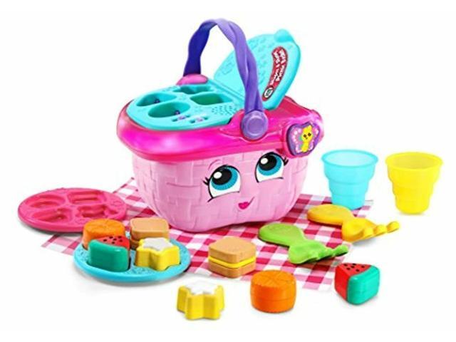 LeapFrog Shapes Sharing Picnic Basket Kids Electronic Learning Educational Toy