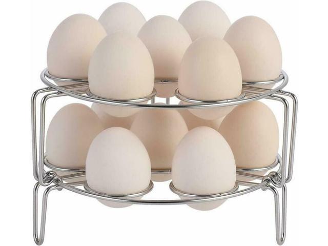 Aozita Multipurpose Stackable Egg Steamer Rack Trivet For Instant Pot Accessorie