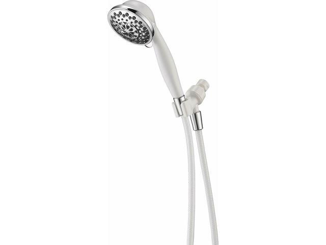 Peerless 76504CWC 5 Spray Handheld Shower Chrome & White