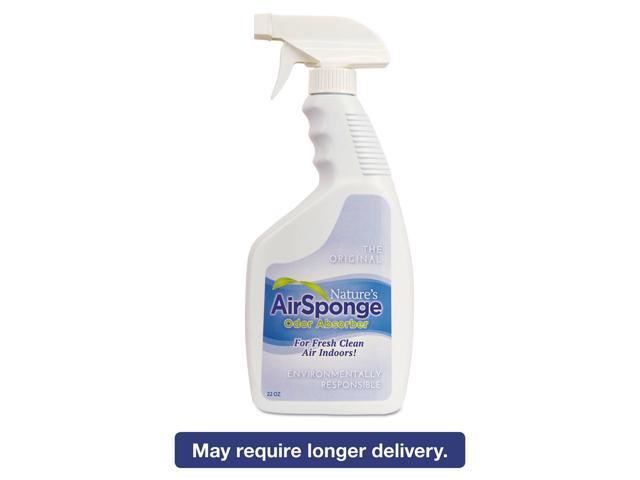 Natures Air Sponge Odor Absorber Spray Fragrance Free 22 oz Spray Bottle 12