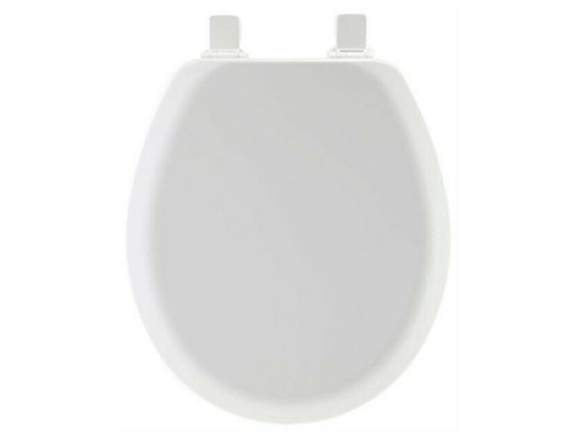 WHT RND WD Toilet Seat Pack of 2 PartNo 41EC 023 by Bemis Mfg Co