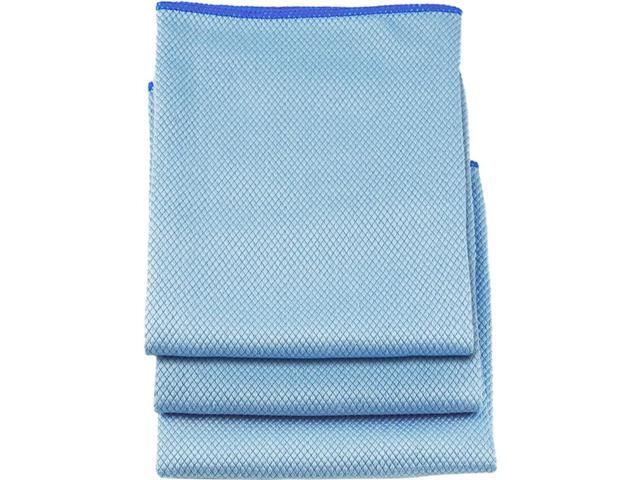 Unger Professional Large Professional-Grade Microfiber Towels 18' X 18' (3 Pack