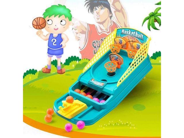 Sports Desktop Finger Shooting Crazy-shoot Hoop Mini Basketball Game Toy Gift